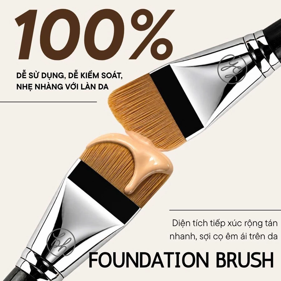  Cọ Tán Nền BH Cosmetics Foundation Brush BH337